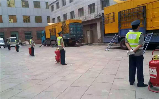 板桥镇租赁发电机案例